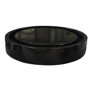 Lemoore in Polished Black Granite Vessel Sink