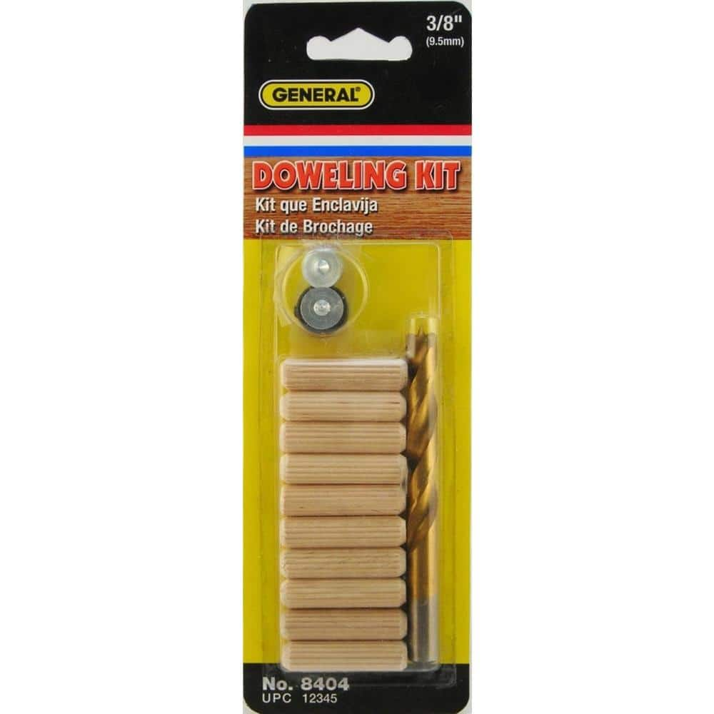 Dowel Master Pack; Includes 1/4; 3/8 & 1/2 Diam. Dowels