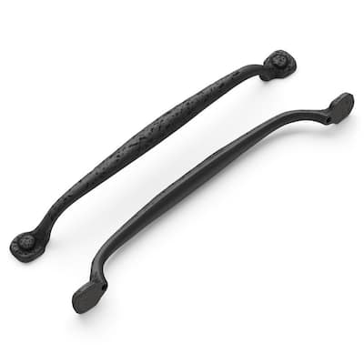 Richelieu Hardware 4 1/4 in. (108 mm) Matte Black Iron Traditional