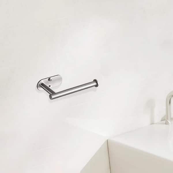 Wall Mount Brushed Nickel Paper Towel Holder (1 Pack)