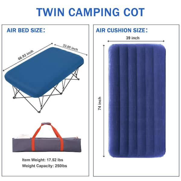 Cot size air mattress best sale