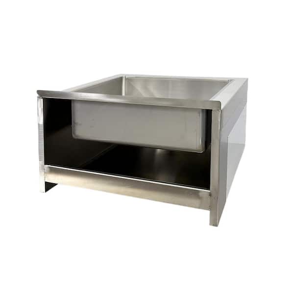 25 in. Commercial NSF Stainless Steel Floor Mop Sink