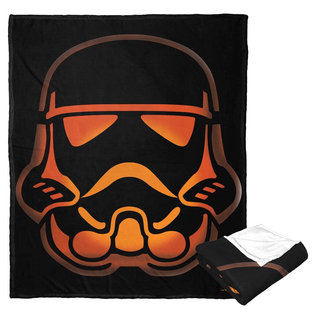 THE NORTHWEST GROUP Star Wars Storm Trooper Jack O' Lantern Silk Touch