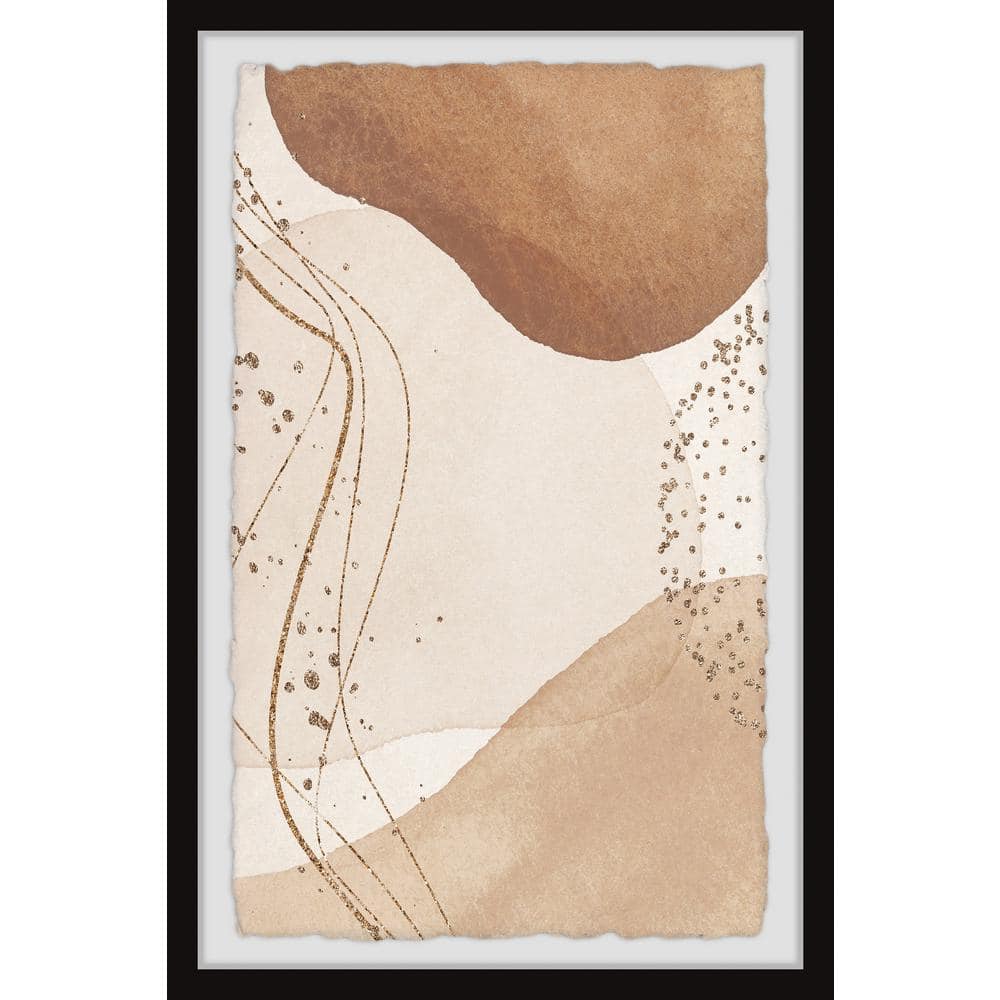 Wandering Imagination by Marmont Hill Framed Abstract Art Print 18 in. x 12