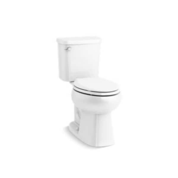 Sterling Windham 2-Piece 1.28 GPF Single Flush Elongated Chair Height Toilet w ProForce Plus Flushing in White, Seat Not Included