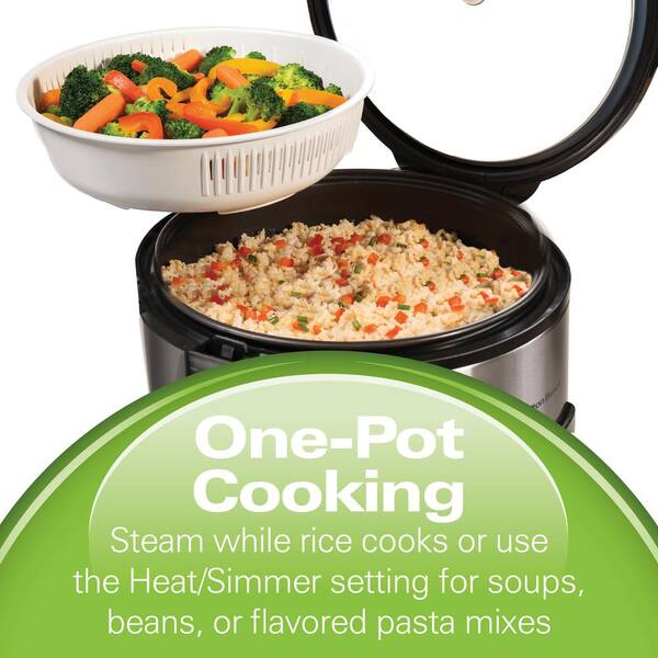 14-Cup Stainless Steel Rice/Hot Cereal Cooker