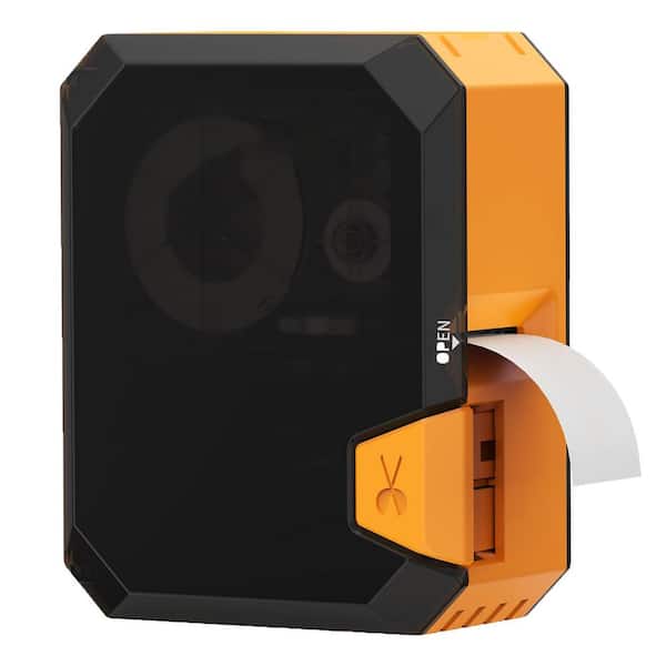 Ahfiwaso Industrial Label Maker Bluetooth Thermal Transfer Label Printer Portable 0.71 in. Label Wire Cable Machine