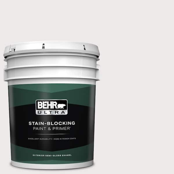 BEHR ULTRA 5 gal. #670E-1 Timeless Day Semi-Gloss Enamel Exterior Paint & Primer