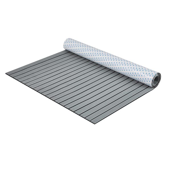 Boat Flooring, EVA Foam Boat Decking 94.5 in. x 45.7 in. Non-Slip Self-Adhesive Flooring, 29.9 sq. ft. Marine Carpet