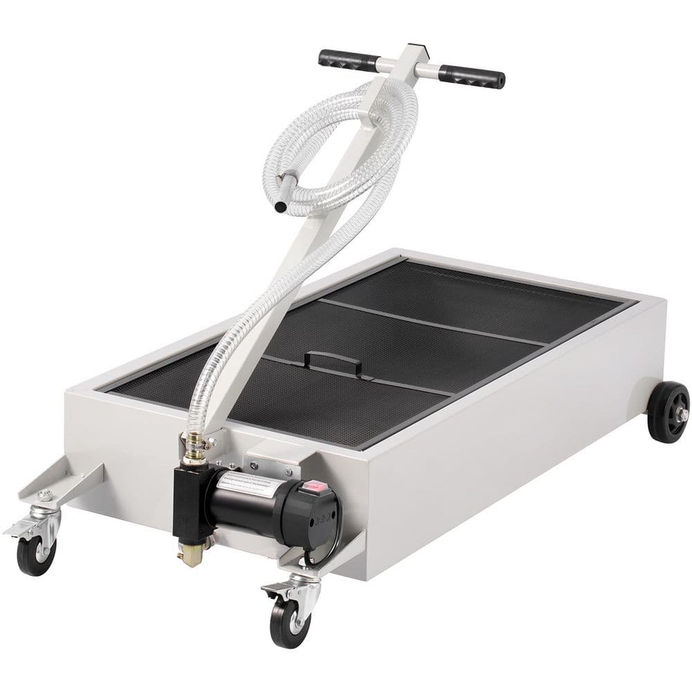 Low Profile Oil Drain Pan, 20 Gal. Capacity, Rolling Oil Drain Pan with Electric Pump, 7.2 ft. Hose and T Folding Handle price history on PriceWatchPro