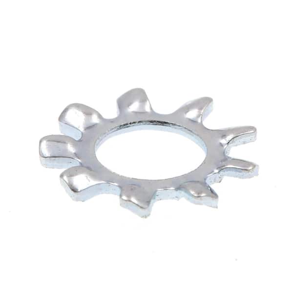 Prime-Line #10 Zinc Plated Steel External Tooth Lock Washers (50-Pack)