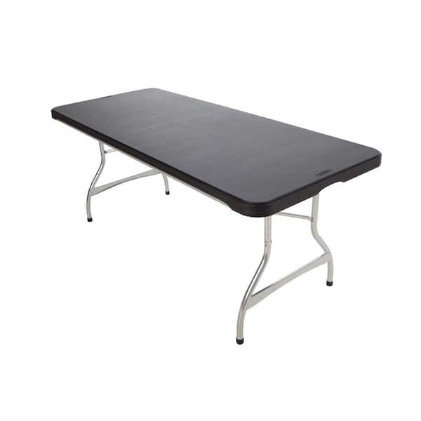 Lifetime 8 ft. Plastic Commercial Folding Table (Set of 4) 42980 - The Home  Depot