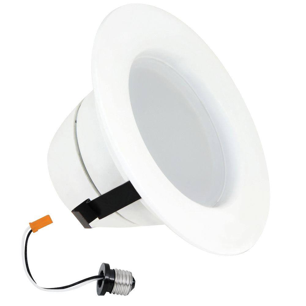 Feit Electric LEDR4/827/MED/2 Adjustable Dimmable LED Retrofit Kit 2-Pack 4" 