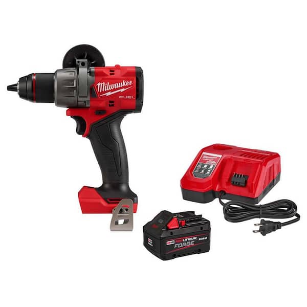 M18 FUEL 18V Lith-Ion Brushless Cordless 1/2 in. Drill/Driver w/ FORGE 8. 0Ah Battery & Charger