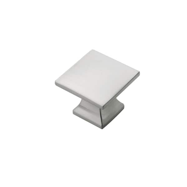 HICKORY HARDWARE 1-1/4 in. SQ Studio Collection Satin Nickel Cabinet Knob