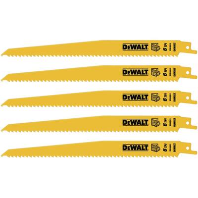 5/10Pcs Reciprocating Saw Blades Set 6“ ”Electric Wood Pruning S922 Saw Blades 