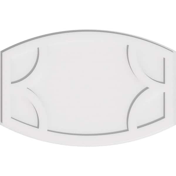 Ekena Millwork 1 in. P X 32 in. W X 21-3/8 in. H Kailey Architectural Grade PVC Contemporary Ceiling Medallion