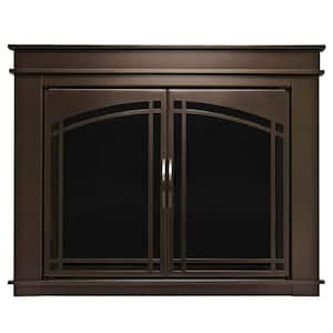 Fenwick Large Glass Fireplace Doors