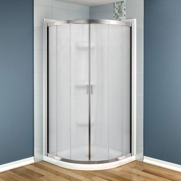 MAAX Intuition 40 in. x 40 in. x 73 in. Shower Stall in White