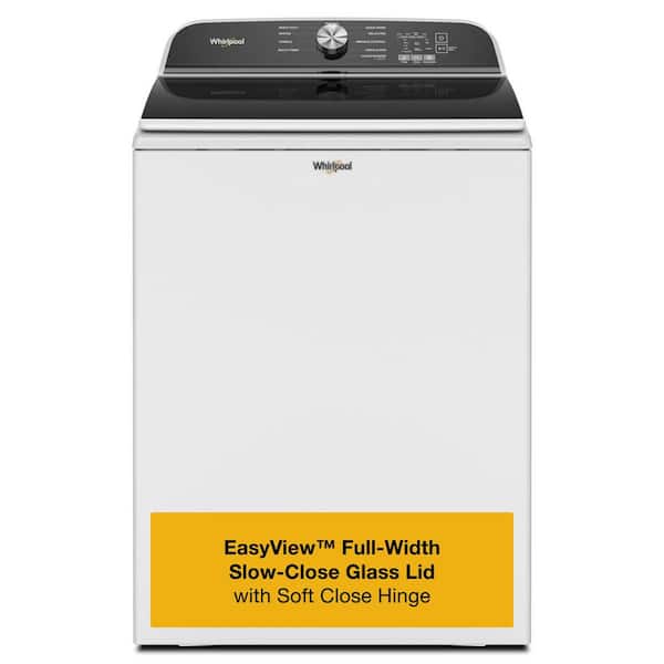5.3 cu.ft. Top Load Washer in White