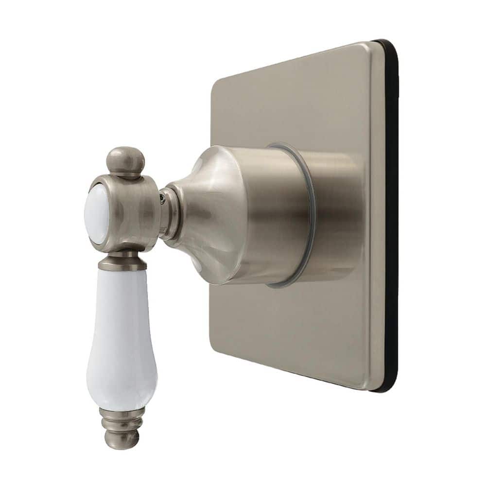Bel-Air 3/4 in. Single-Handle 1-Hole Wall Mount 6-Way Diverter Valve with Trim Kit in Brushed Nickel price history on PriceWatchPro