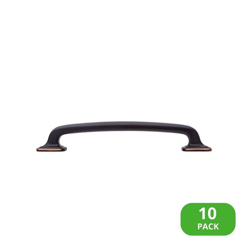 10-Pack Grayson 5 in. (127 mm) Center-to-Center Traditional Oil Rubbed Bronze Bar Drawer Pull price history on PriceWatchPro