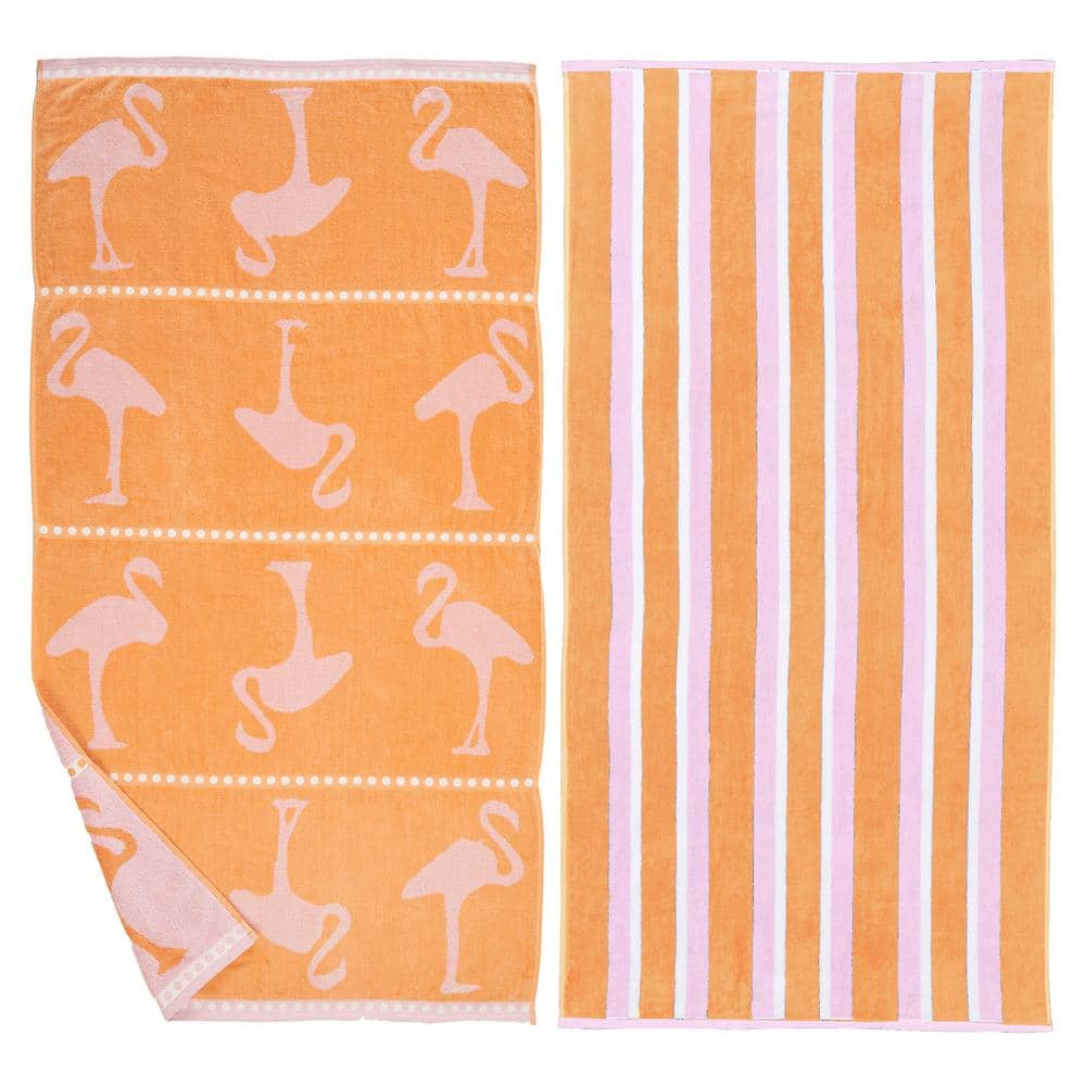 https://images.thdstatic.com/productImages/ed3a030b-c3e4-58c9-b4e2-f06a24129217/svn/flamingo-orange-pink-beach-towels-ec100659-64_1000.jpg