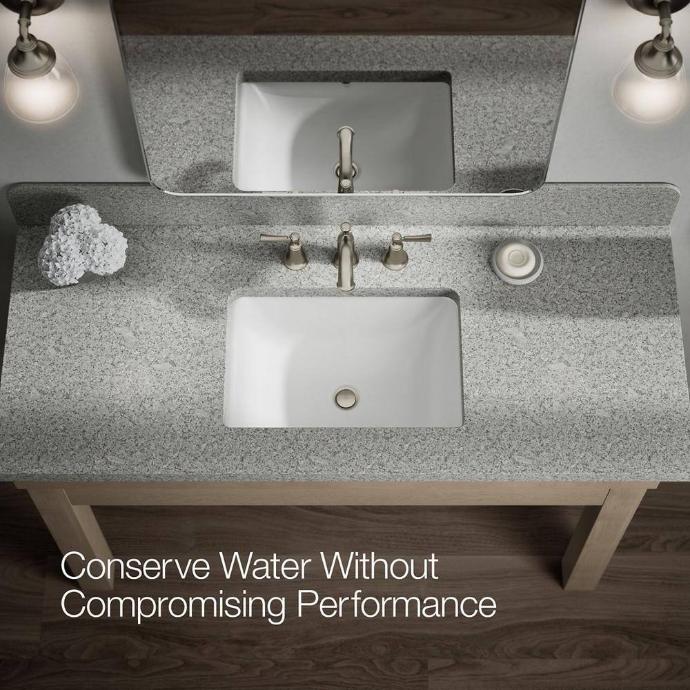 Vibrant Brushed Nickel Double Handle Widespread Faucet