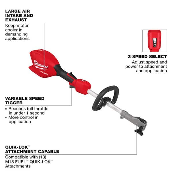 Milwaukee M18 FUEL 18V Brushless Cordless Battery Powered