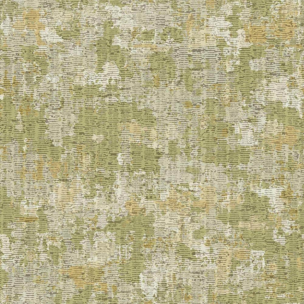 Italian Design Gold Crackle Bark Effect Matte Finish Non-Pasted Vinyl on No