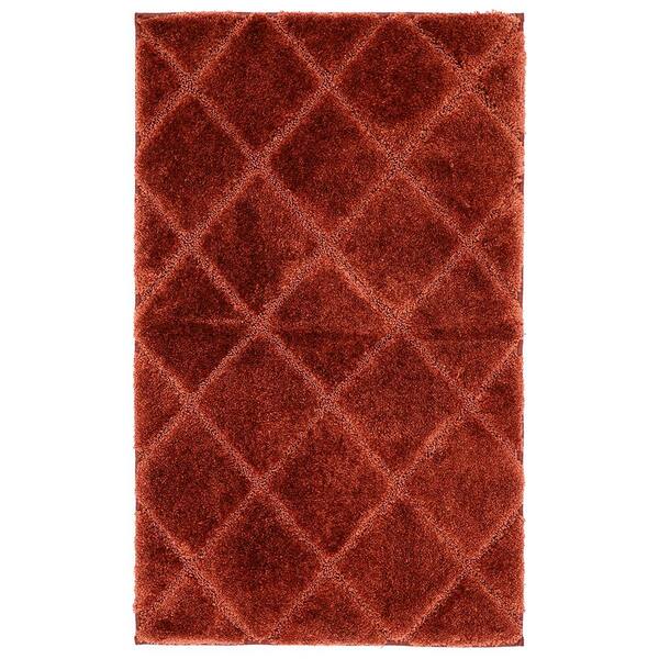 Mohawk Home 1 ft. 8 in. x 2 ft. 10 in. Bath Rug in Rust Oxide