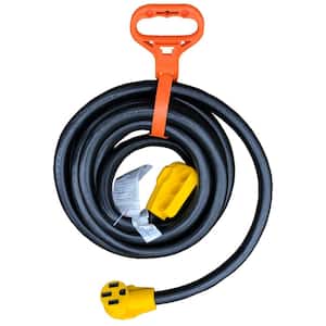 30A 50FT RV Power Extension Cord L530 Locking Female (Safety Yellow), –  Journeyman-Pro