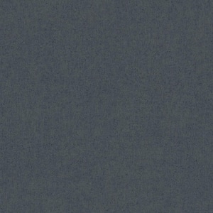 Blue Colter Denim Texture Vinyl Non-Pasted Textured Wallpaper