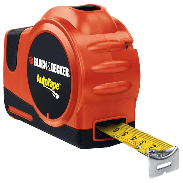 BLACK DECKER 7 ft. Auto Tape Measure ATM100 The Home Depot