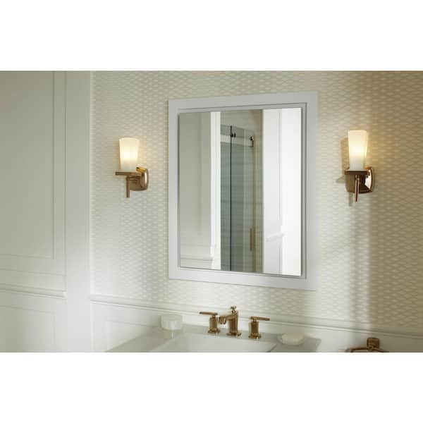 Verdera 24 in. W x 30 in. H Recessed Medicine Cabinet with Magnifying Mirror