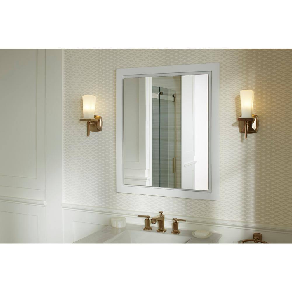Verdera Sleek 30" Aluminum Frameless Medicine Cabinet with Adjustable Shelves
