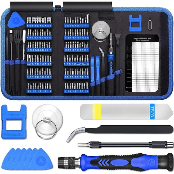 Precision Screwdriver Set 140 in 1 Professional Repair Tool Kit for Computer Laptop Cell Phone iPhone Tablet Macbook