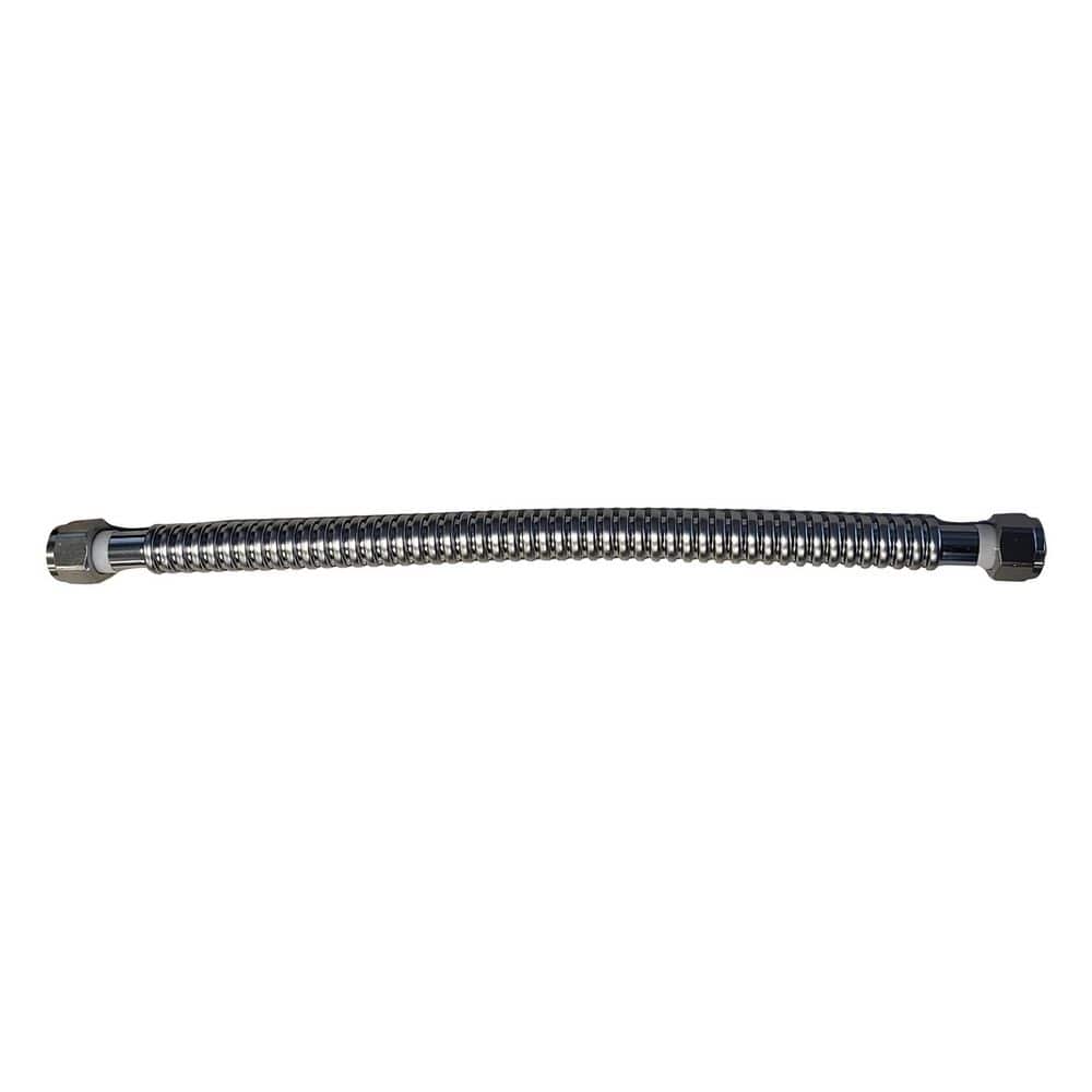18 in - 7/8 in OD - 3/4  in. FIP x 3/4 in. FIP end Stainless Steel Corrugated Water Connector Bulk Pack - 25 Pieces price history on PriceWatchPro