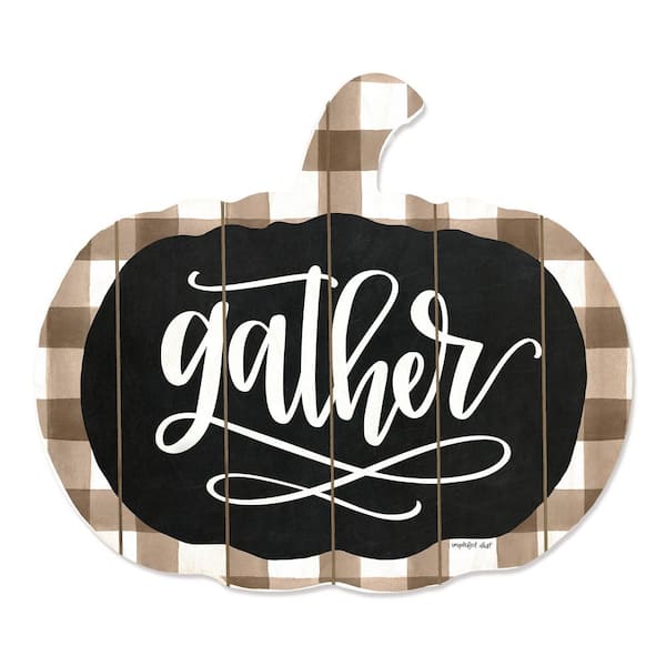 Gather Printed On A Pumpkin Unframed Print Wall Art Gather Printed On A Pumpkin Unframed Print Wall Art
