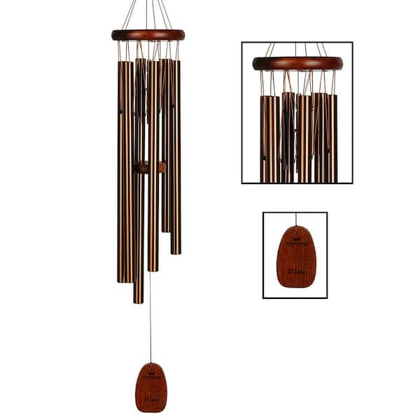 WOODSTOCK CHIMES Signature Collection, Pachelbel Canon Chime, 32 in. Bronze Wind Chime