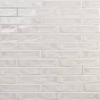 Newport Gray 2 in. x 10 in. x 11mm Polished Ceramic Subway Wall Tile (40 pieces / 5.38 sq. ft. / box)