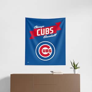MLB Premium Cubs Printed Multi-Colored Wall Hanging