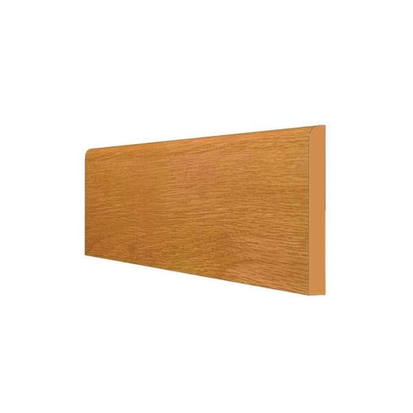 7/16 in. D x 9-1/4 in. W x 96 in. L Oak Wood Skirt Board