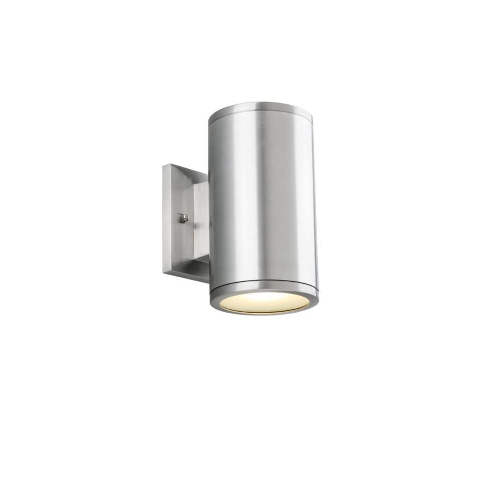 Home Decorators CollectionRodham 11.88” Medium Silver Hardwired Wall Light, image size:1000x1000
