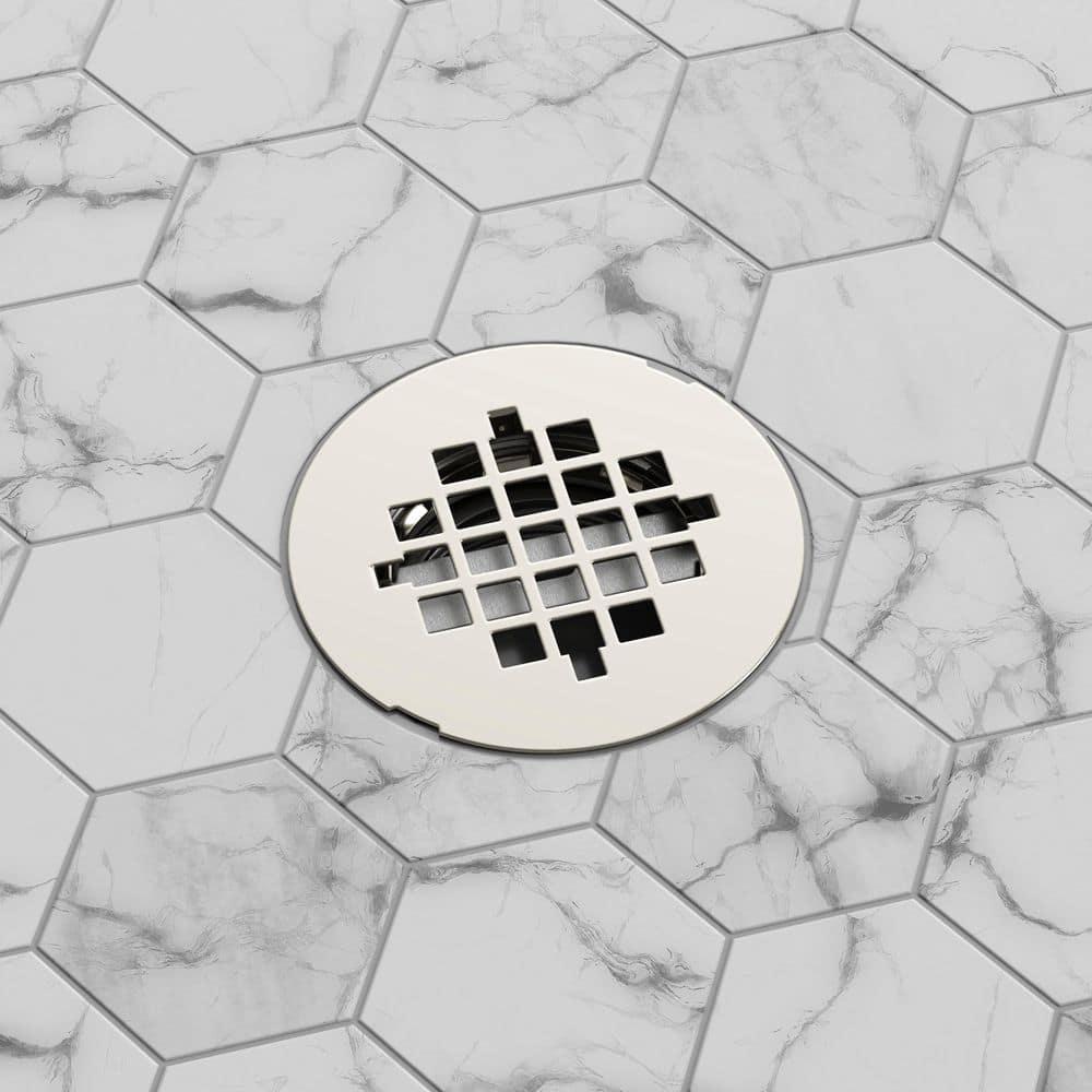 SlimLine 2 in. Round Shower Drain, Polished Nickel price history on PriceWatchPro