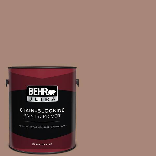 BEHR ULTRA 1 gal. #PPU3-14 Tribal Pottery Flat Exterior Paint & Primer