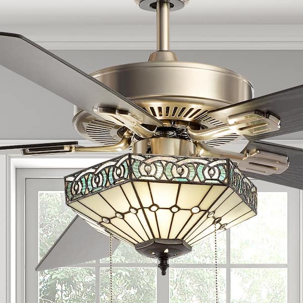 home depot tiffany ceiling fan