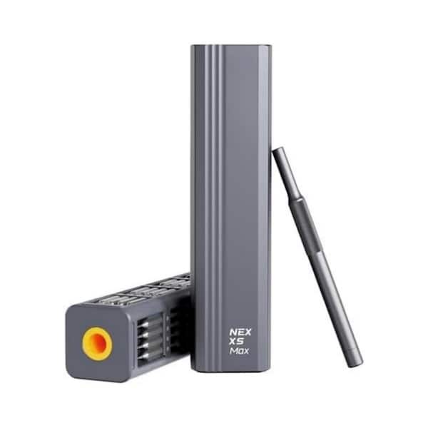 Lukyamzn Precision Screwdriver Set 50-in-1 Magnetic Bits Pop-up Magnetic Case 360°Spin Anti-Slip Repair Tool for Electronics