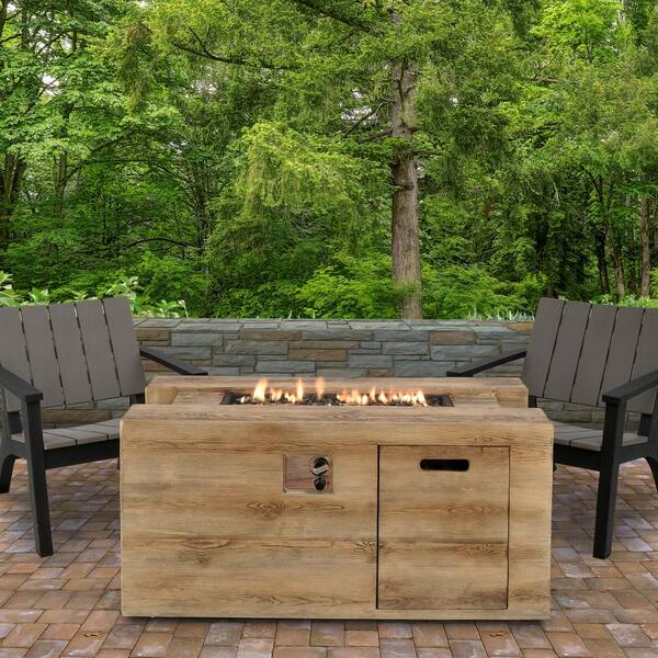 National Outdoor Living Rustic, Outdoor Living Fire Pit Table