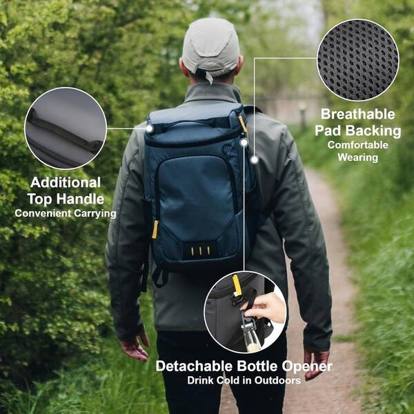 Misopily 22 qt. Backpack Cooler Insulated Leak Proof 30/45  display picture 2